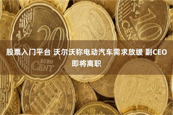 股票入门平台 沃尔沃称电动汽车需求放缓 副CEO即将离职